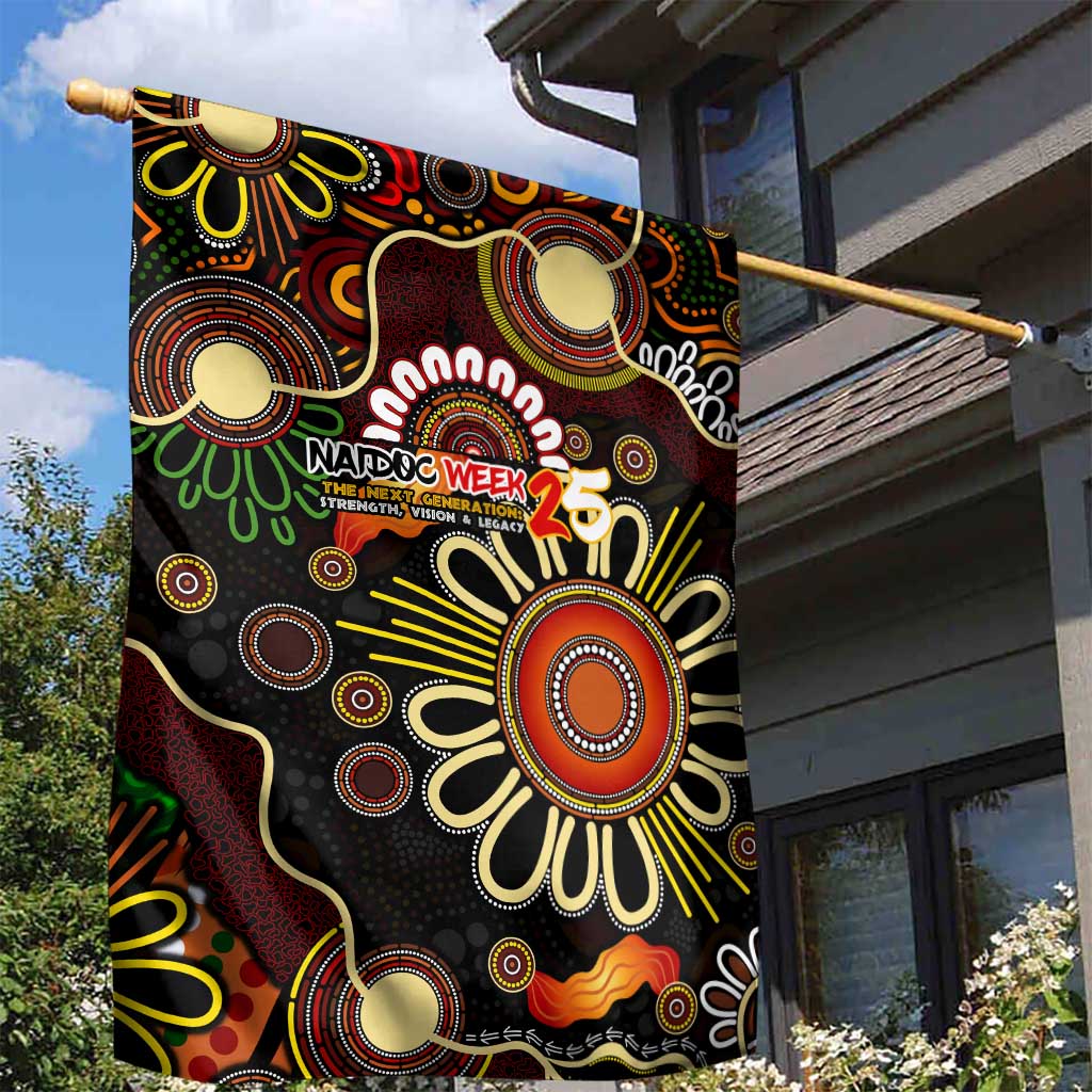 50 Years Aboriginal Patterns Of The Past Garden Flag Legacy NAIDOC 2025