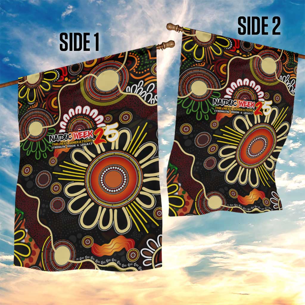 50 Years Aboriginal Patterns Of The Past Garden Flag Legacy NAIDOC 2025
