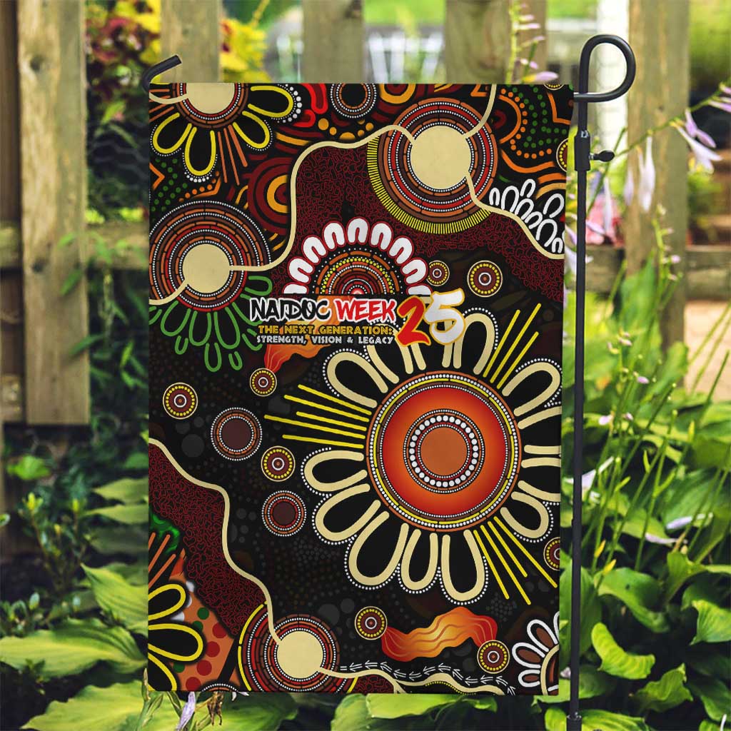 50 Years Aboriginal Patterns Of The Past Garden Flag Legacy NAIDOC 2025