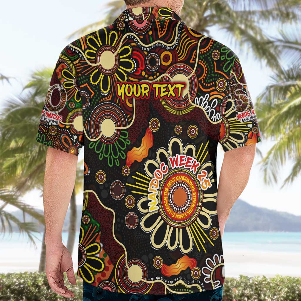 Personalised 50 Years Aboriginal Patterns Of The Past Hawaiian Shirt Legacy NAIDOC 2025