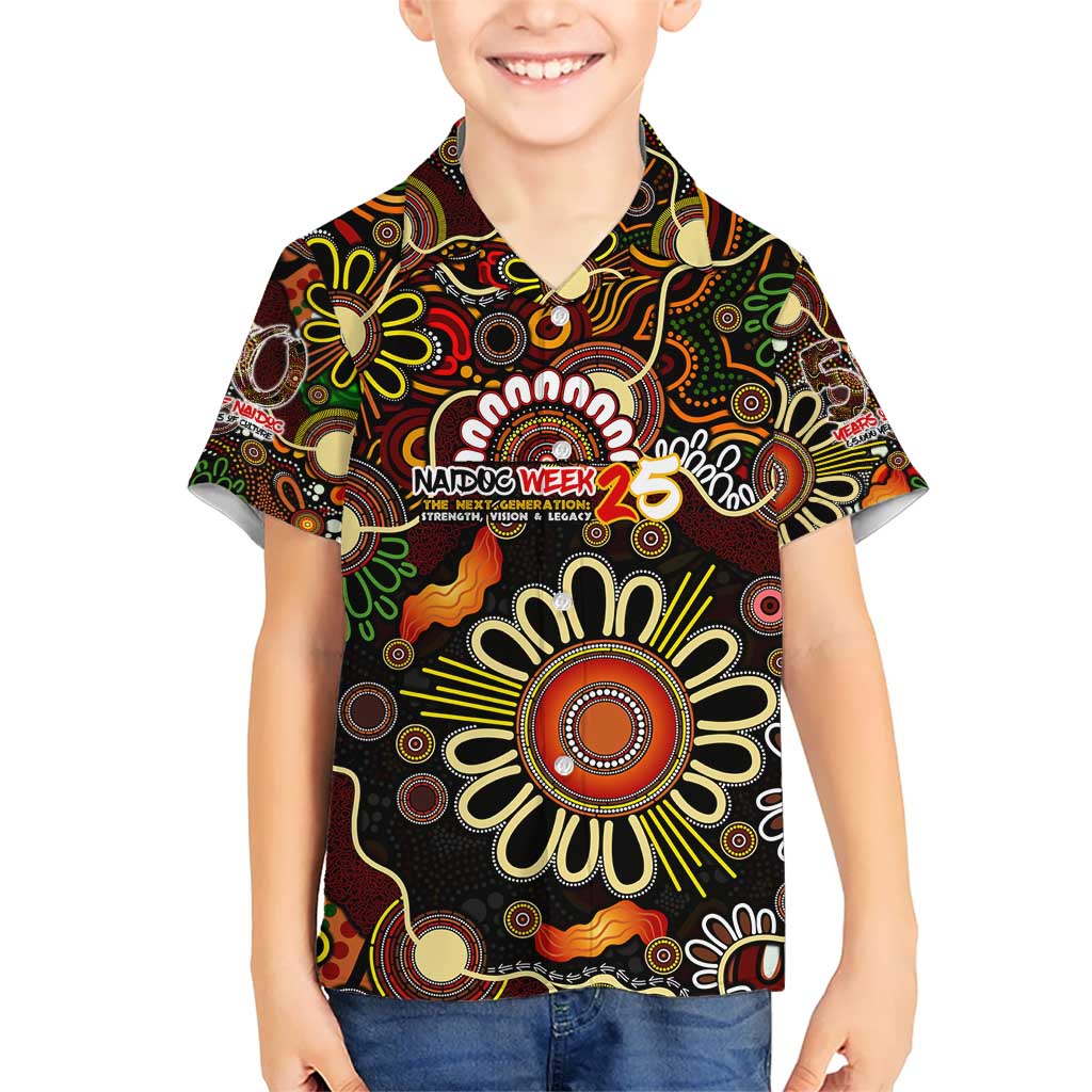 Personalised 50 Years Aboriginal Patterns Of The Past Hawaiian Shirt Legacy NAIDOC 2025