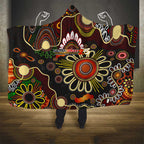 50 Years Aboriginal Patterns Of The Past Hooded Blanket Legacy NAIDOC 2025