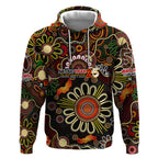 Personalised 50 Years Aboriginal Patterns Of The Past Hoodie Legacy NAIDOC 2025