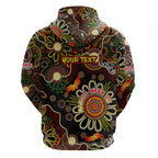Personalised 50 Years Aboriginal Patterns Of The Past Hoodie Legacy NAIDOC 2025