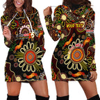Personalised 50 Years Aboriginal Patterns Of The Past Hoodie Dress Legacy NAIDOC 2025