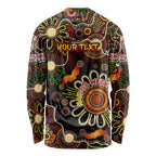 Personalised 50 Years Aboriginal Patterns Of The Past Long Sleeve Shirt Legacy NAIDOC 2025