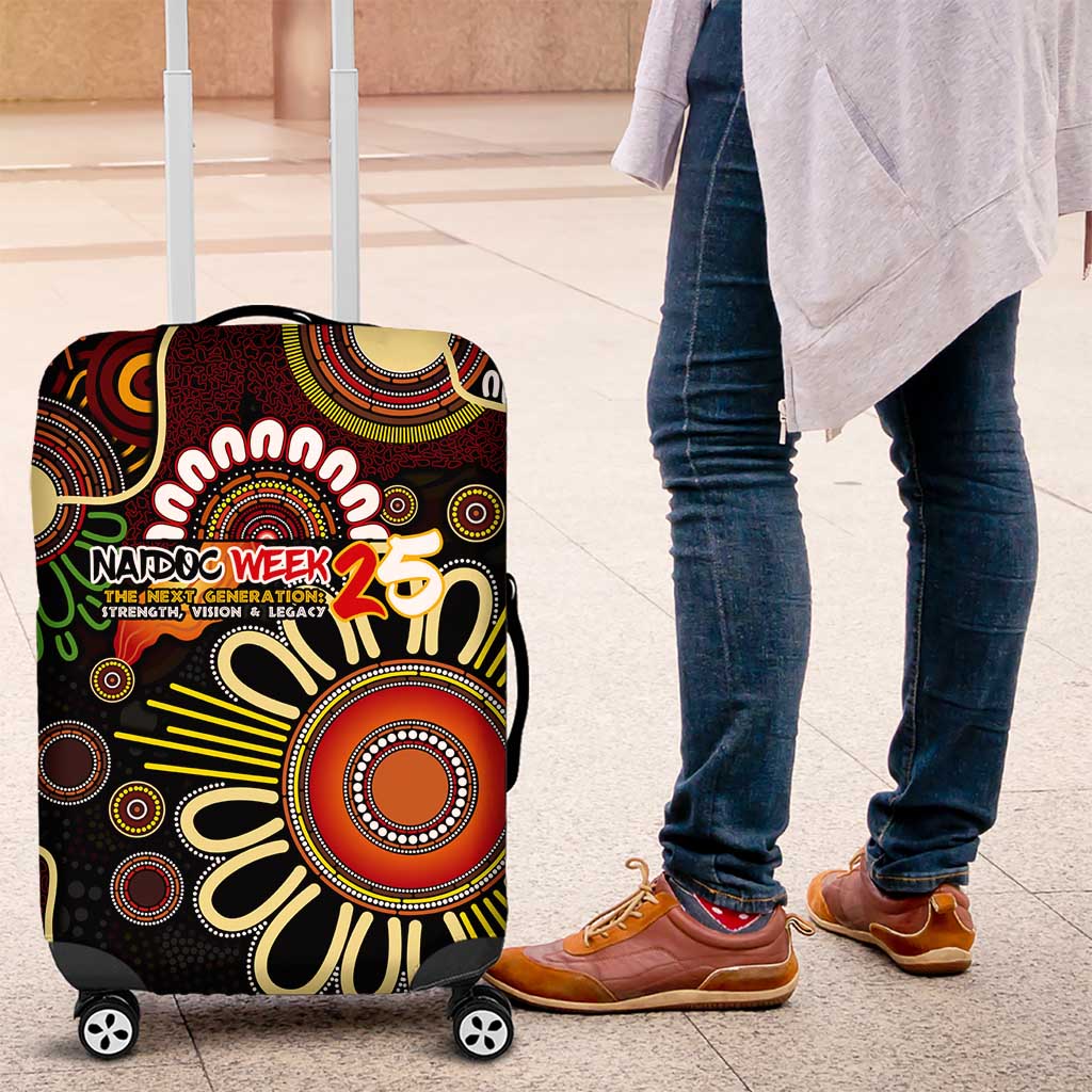 50 Years Aboriginal Patterns Of The Past Luggage Cover Legacy NAIDOC 2025