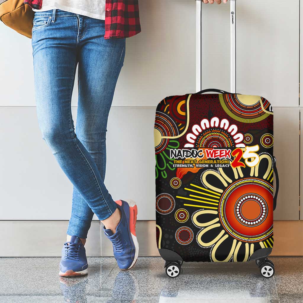 50 Years Aboriginal Patterns Of The Past Luggage Cover Legacy NAIDOC 2025