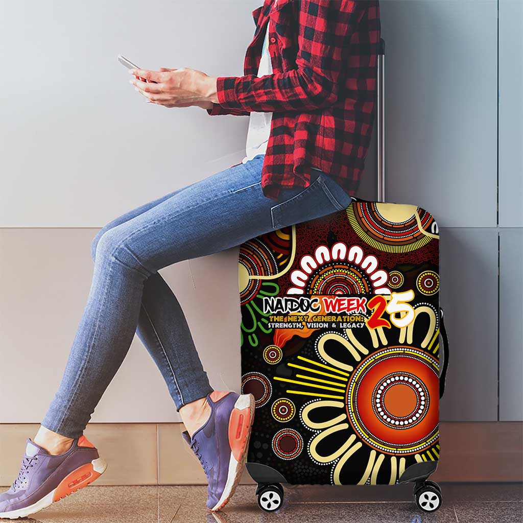 50 Years Aboriginal Patterns Of The Past Luggage Cover Legacy NAIDOC 2025