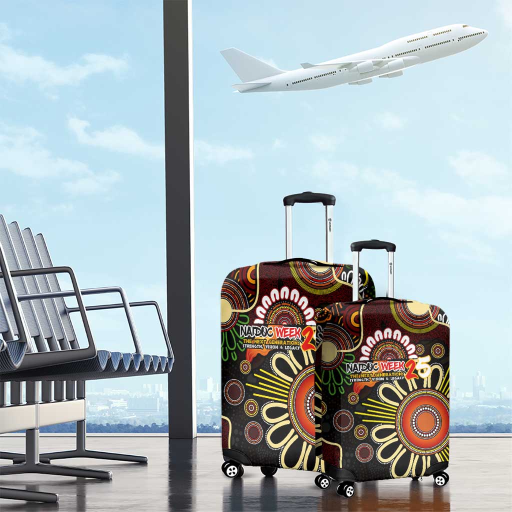 50 Years Aboriginal Patterns Of The Past Luggage Cover Legacy NAIDOC 2025