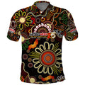 Personalised 50 Years Aboriginal Patterns Of The Past Polo Shirt Legacy NAIDOC 2025