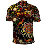 Personalised 50 Years Aboriginal Patterns Of The Past Polo Shirt Legacy NAIDOC 2025
