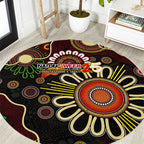 50 Years Aboriginal Patterns Of The Past Round Carpet Legacy NAIDOC 2025