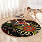 50 Years Aboriginal Patterns Of The Past Round Carpet Legacy NAIDOC 2025