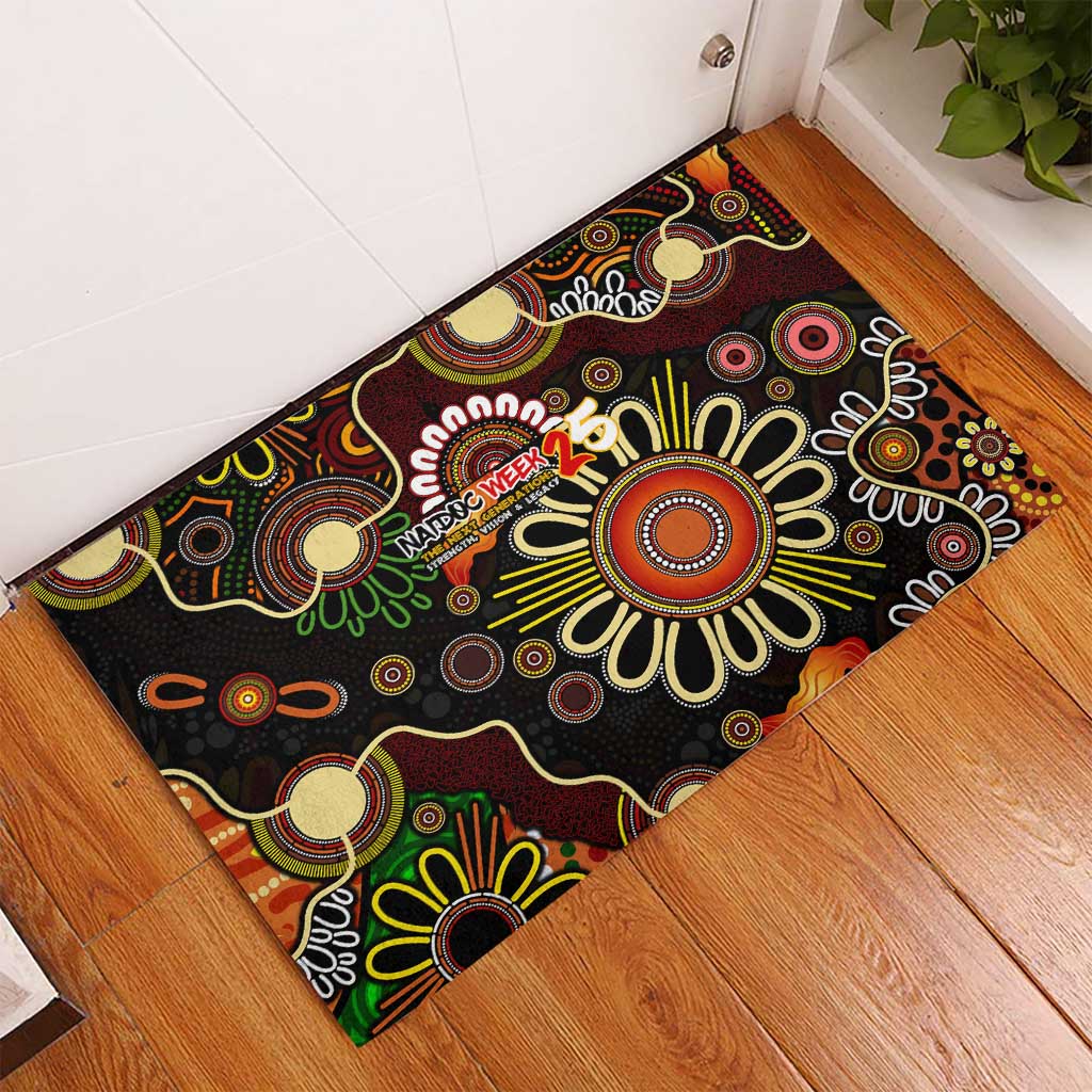 50 Years Aboriginal Patterns Of The Past Rubber Doormat Legacy NAIDOC 2025