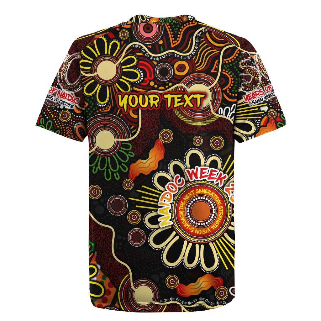 Personalised 50 Years Aboriginal Patterns Of The Past Rugby Jersey Legacy NAIDOC 2025