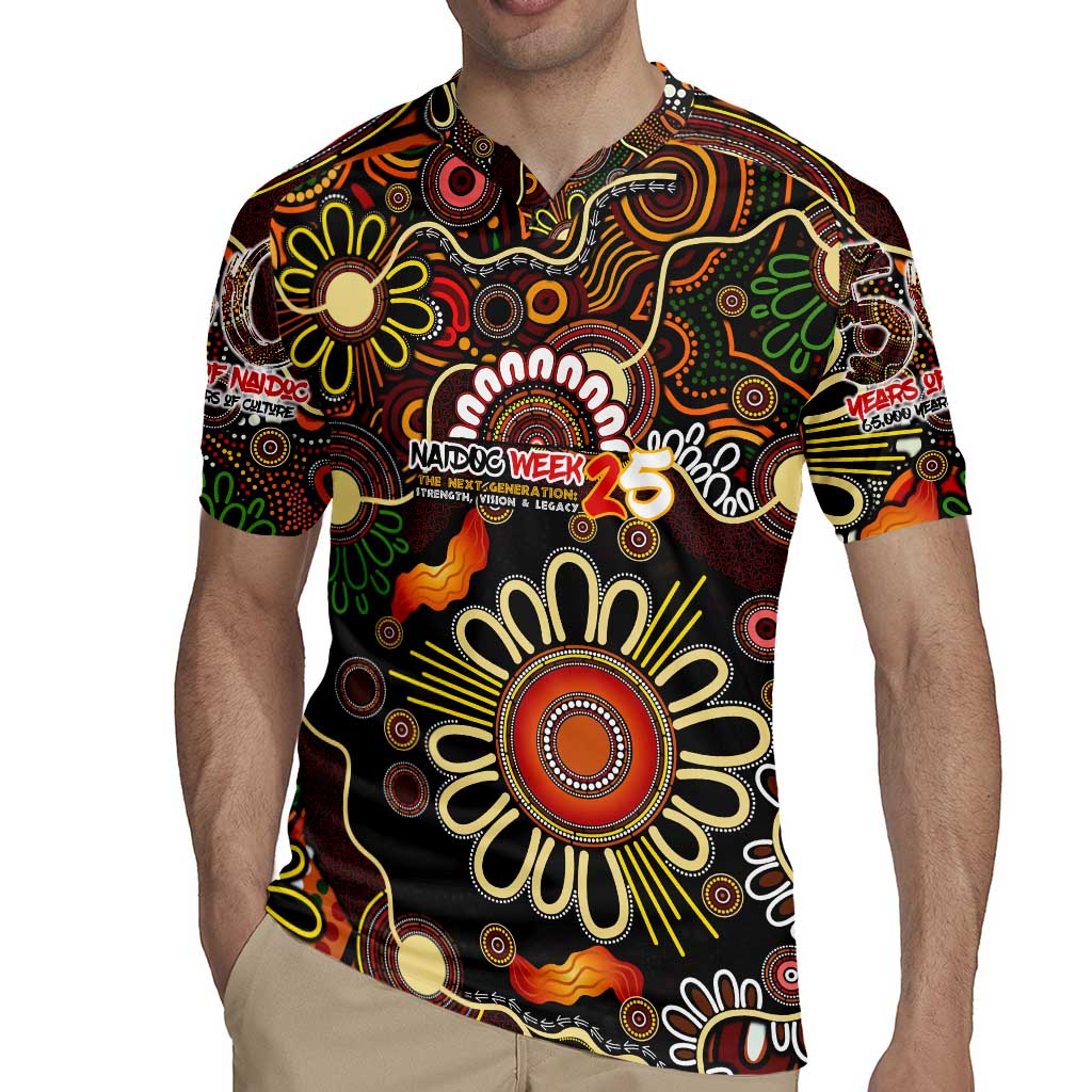 Personalised 50 Years Aboriginal Patterns Of The Past Rugby Jersey Legacy NAIDOC 2025