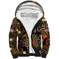 Personalised 50 Years Aboriginal Patterns Of The Past Sherpa Hoodie Legacy NAIDOC 2025