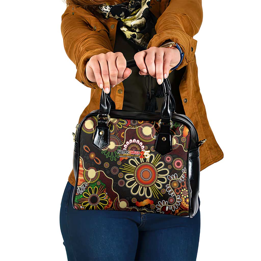 50 Years Aboriginal Patterns Of The Past Shoulder Handbag Legacy NAIDOC 2025