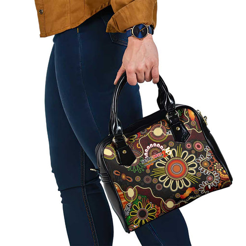 50 Years Aboriginal Patterns Of The Past Shoulder Handbag Legacy NAIDOC 2025