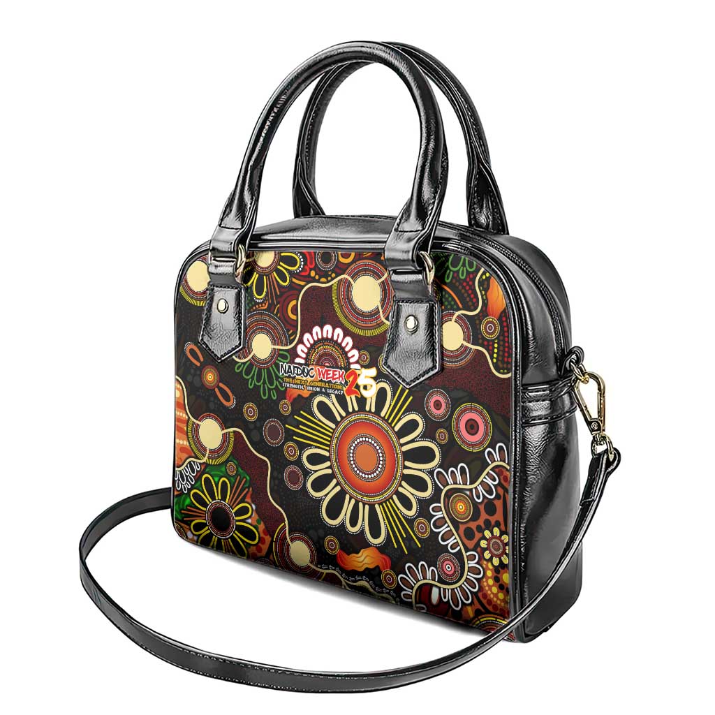 50 Years Aboriginal Patterns Of The Past Shoulder Handbag Legacy NAIDOC 2025