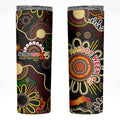 50 Years Aboriginal Patterns Of The Past Skinny Tumbler Legacy NAIDOC 2025