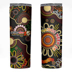 50 Years Aboriginal Patterns Of The Past Skinny Tumbler Legacy NAIDOC 2025