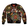 Personalised 50 Years Aboriginal Patterns Of The Past Sleeve Zip Bomber Jacket Legacy NAIDOC 2025