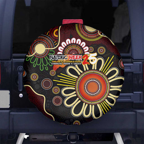 50 Years Aboriginal Patterns Of The Past Spare Tire Cover Legacy NAIDOC 2025