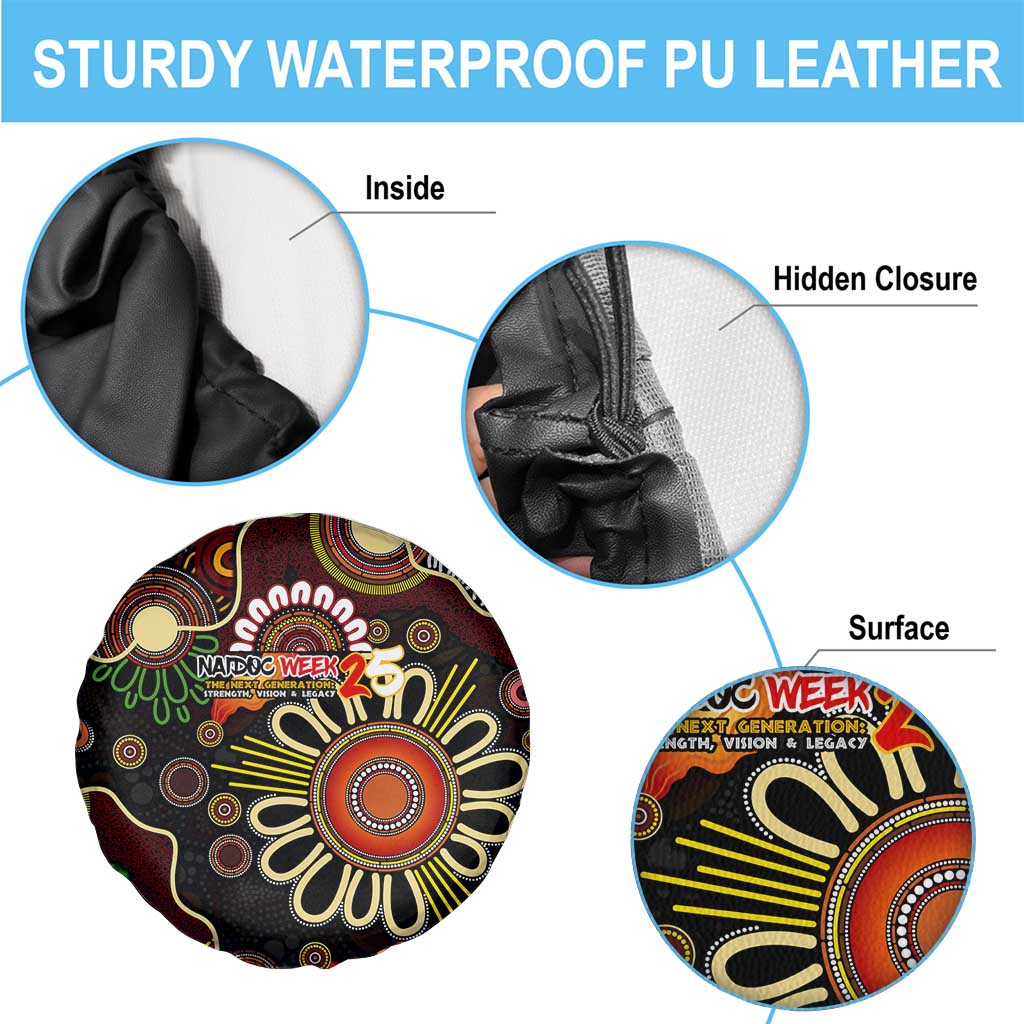 50 Years Aboriginal Patterns Of The Past Spare Tire Cover Legacy NAIDOC 2025