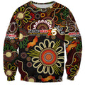 Personalised 50 Years Aboriginal Patterns Of The Past Sweatshirt Legacy NAIDOC 2025