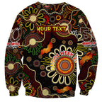 Personalised 50 Years Aboriginal Patterns Of The Past Sweatshirt Legacy NAIDOC 2025