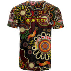 Personalised 50 Years Aboriginal Patterns Of The Past T Shirt Legacy NAIDOC 2025