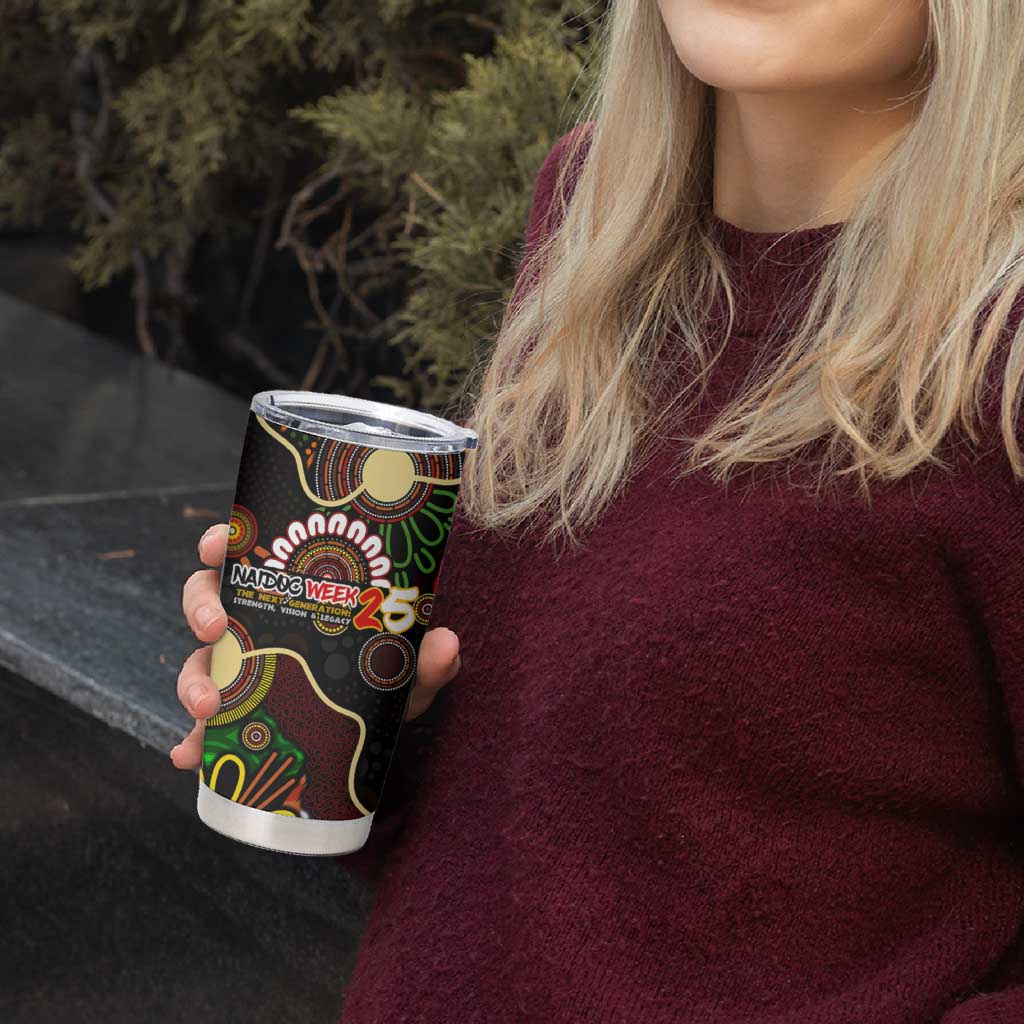 50 Years Aboriginal Patterns Of The Past Tumbler Cup Legacy NAIDOC 2025
