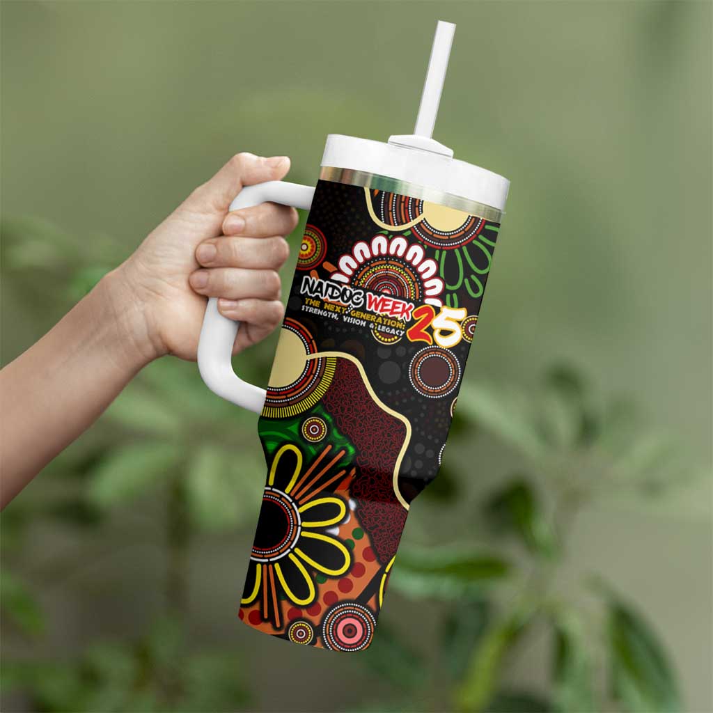 50 Years Aboriginal Patterns Of The Past Tumbler With Handle Legacy NAIDOC 2025
