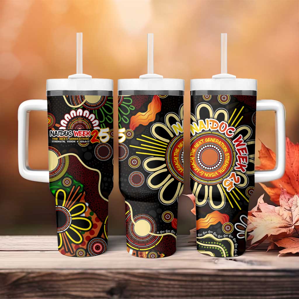 50 Years Aboriginal Patterns Of The Past Tumbler With Handle Legacy NAIDOC 2025