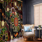 50 Years Aboriginal Patterns Of The Past Window Curtain Legacy NAIDOC 2025