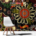 50 Years Aboriginal Patterns Of The Past Window Curtain Legacy NAIDOC 2025