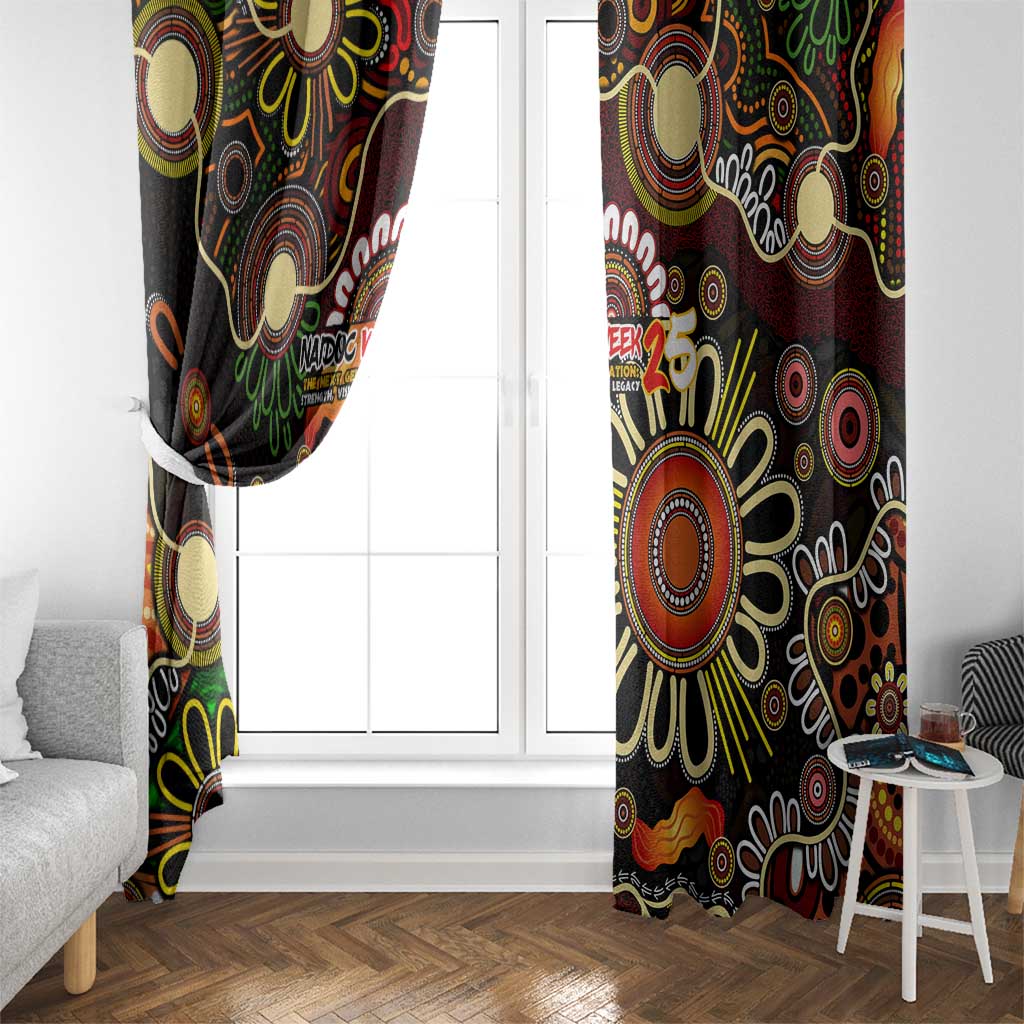 50 Years Aboriginal Patterns Of The Past Window Curtain Legacy NAIDOC 2025