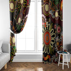 50 Years Aboriginal Patterns Of The Past Window Curtain Legacy NAIDOC 2025