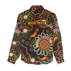 Personalised 50 Years Aboriginal Patterns Of The Past Women Casual Shirt Legacy NAIDOC 2025