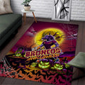 We Are Broncos Halloween Area Rug Pumpkin Scary Spooky Season - Aussie Hoodie