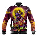 We Are Broncos Halloween Baseball Jacket Pumpkin Scary Spooky Season - Aussie Hoodie