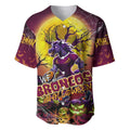 We Are Broncos Halloween Baseball Jersey Pumpkin Scary Spooky Season - Aussie Hoodie