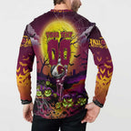 We Are Broncos Halloween Button Sweatshirt Pumpkin Scary Spooky Season - Aussie Hoodie