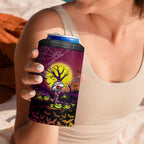 We Are Broncos Halloween 4 in 1 Can Cooler Tumbler Pumpkin Scary Spooky Season - Aussie Hoodie