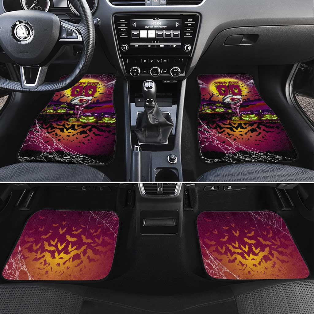 We Are Broncos Halloween Car Mats Pumpkin Scary Spooky Season - Aussie Hoodie