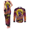 We Are Broncos Halloween Couples Matching Tank Maxi Dress and Long Sleeve Button Shirt Pumpkin Scary Spooky Season - Aussie Hoodie