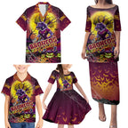 We Are Broncos Halloween Family Matching Puletasi and Hawaiian Shirt Pumpkin Scary Spooky Season - Aussie Hoodie