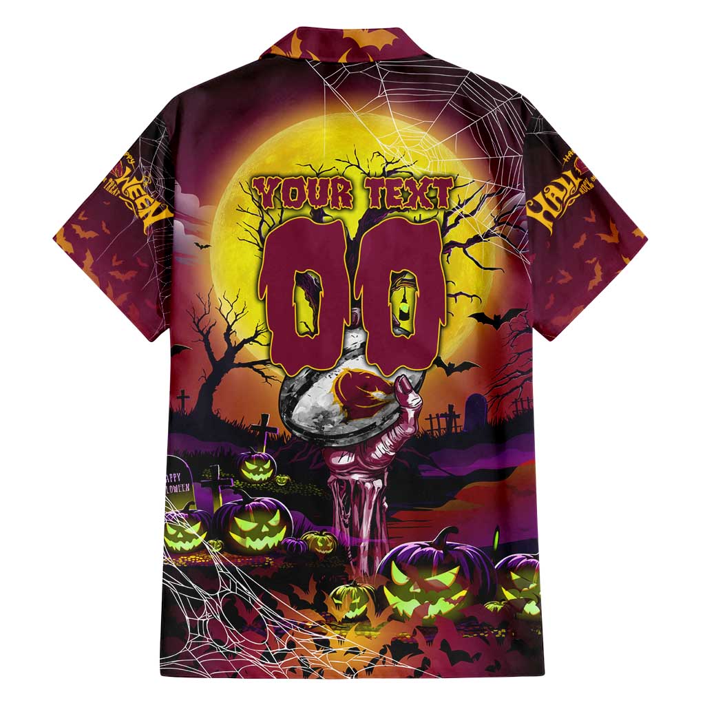 We Are Broncos Halloween Family Matching Summer Maxi Dress and Hawaiian Shirt Pumpkin Scary Spooky Season - Aussie Hoodie